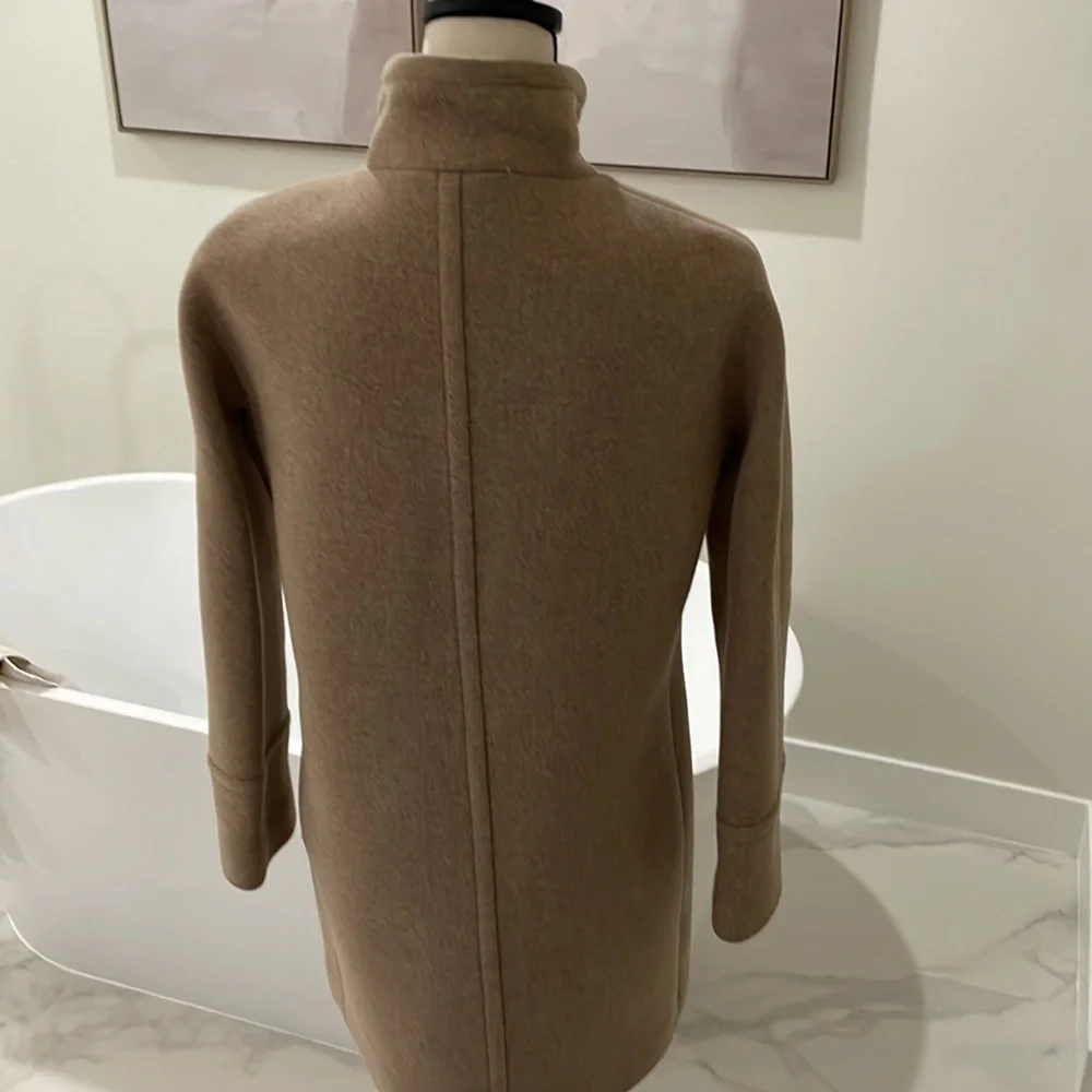Practically new Jcrew beige coat - Picture 5 of 6